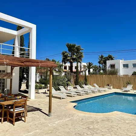 Villa In Playa Den Bossa, 5 Min Supermarketbbq
